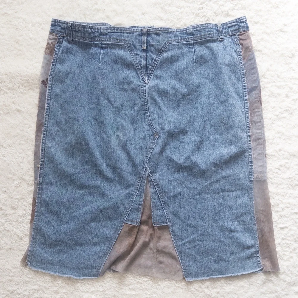 Denim Blue Women's Skirt
